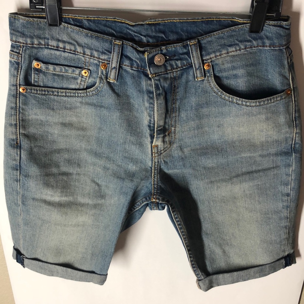 Levi’s 511 Light Wash Jean Shorts